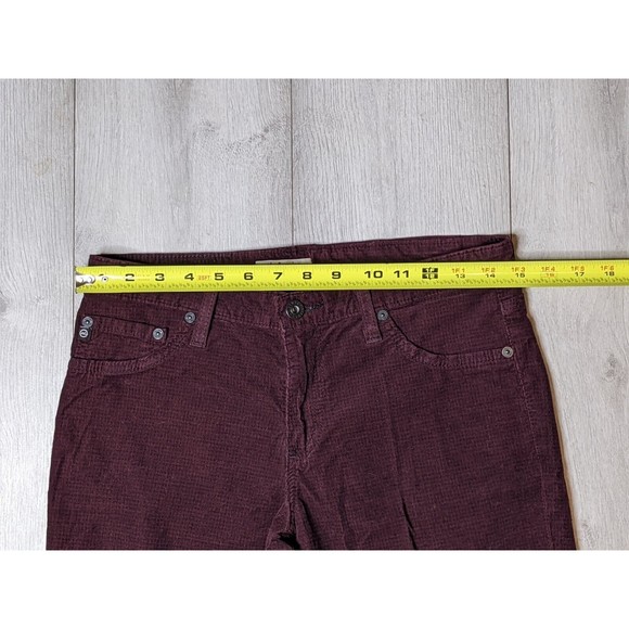 AG The Legging Super Skinny Corduroy Pants , Cords Women's Size 31R Wine - Picture 13 of 16